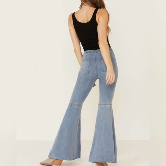 Free People “Just Float On” Flare Jeans - Picture 3 of 9